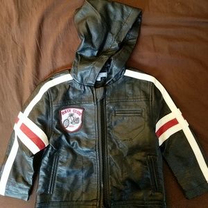 Pumpkin Patch Faux Leather 12-18 Month Jacket